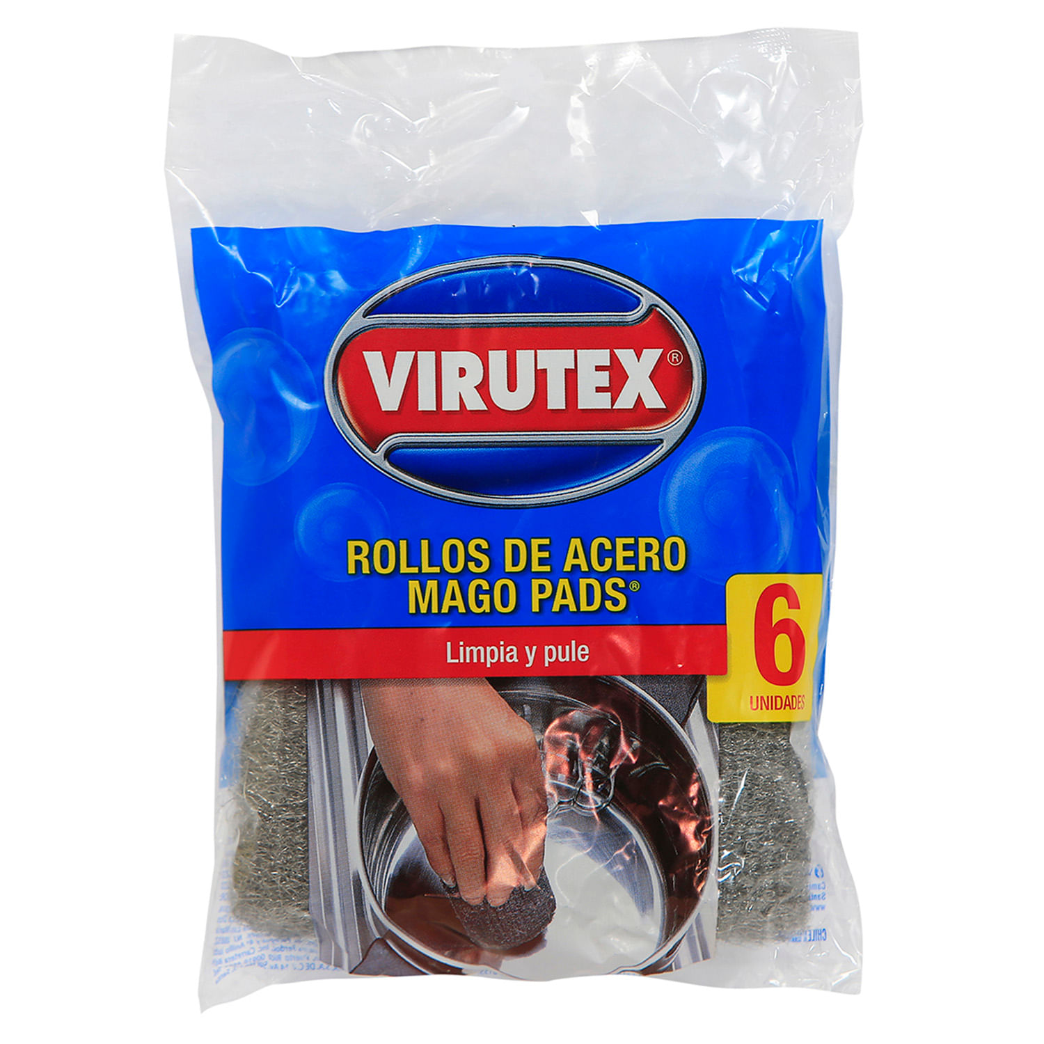 Mago Pads S Jabon X6 Bolsa Clasica
