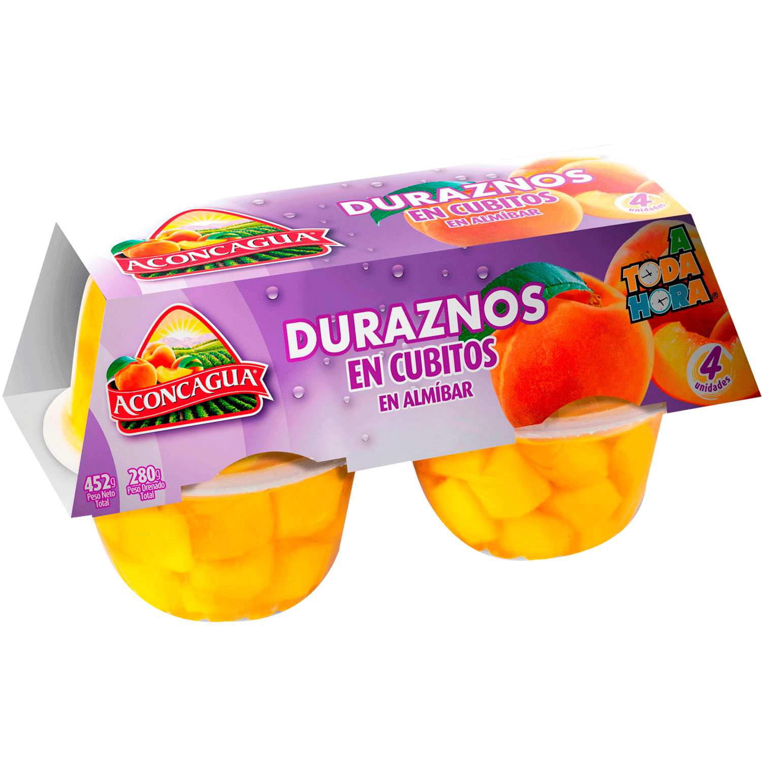 Durazno Mitad Aconcagua 425 Grs