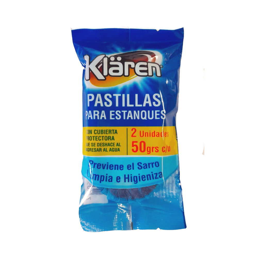 Pastillas Wc X3 Klaren X 12 Un