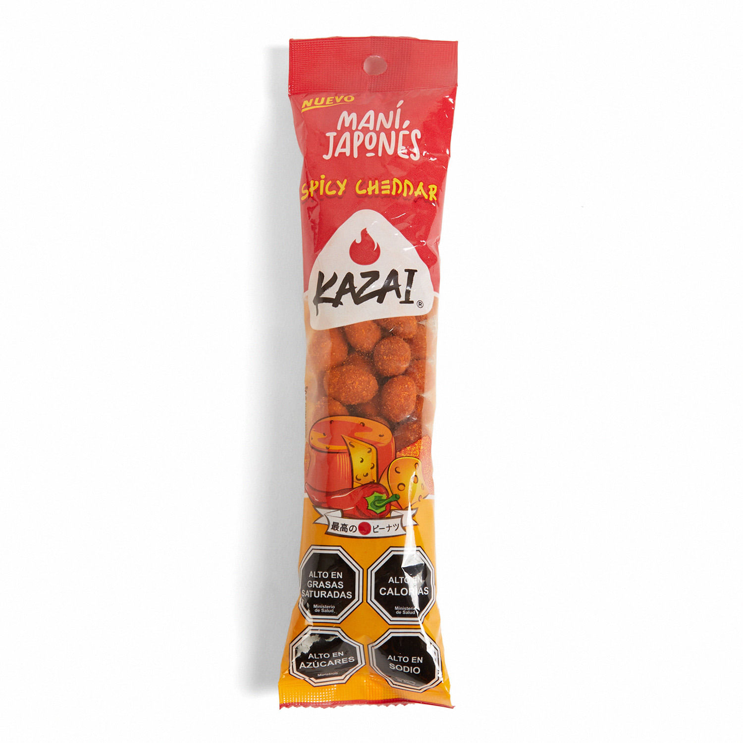 Mani Japones Spicy Cheddar 80Gr